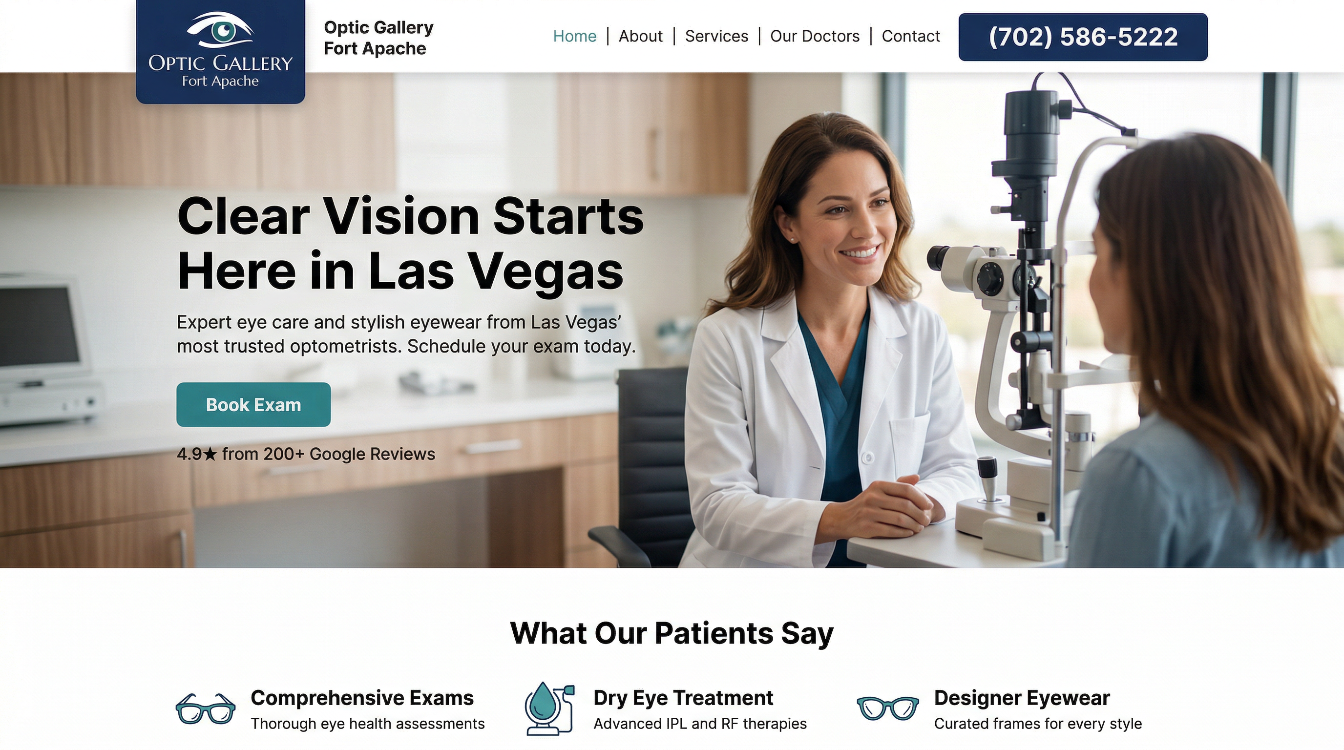 Elizabeth Suh, OD website preview